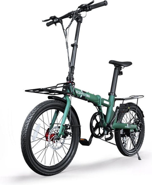 Elektrische fiets - Elektrische Vouwfiets - Eco Flying TOP 760 - Groen